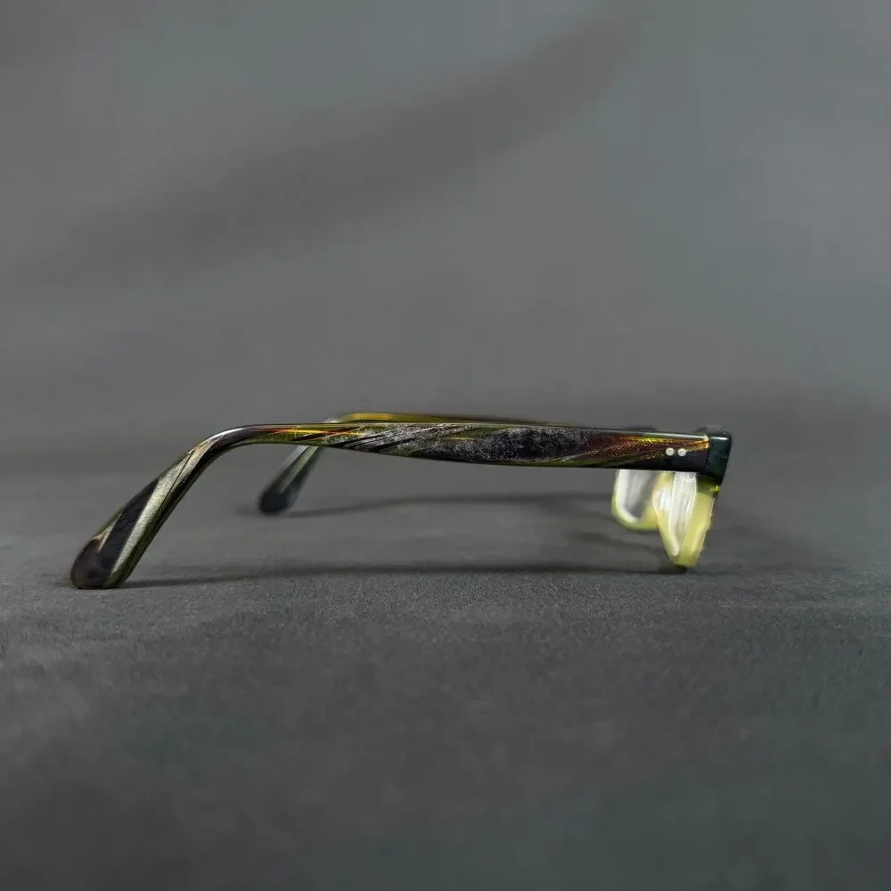 Jean Lafont Felicie 414 50-16 142 Green Tortoise Eyeglass Paris Only Frame